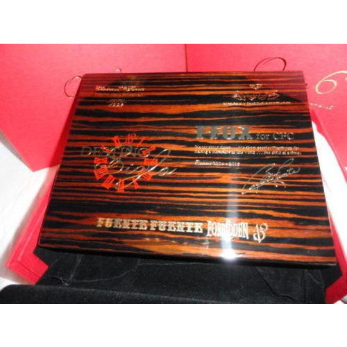 Fuente Opus 6 Ltd Macassar Lacquer traveler humidor