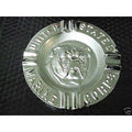 Marine Corp Ashtray brand new solid alum nickel plated