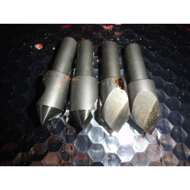 KEO High Speed Steel Countersink,1 FL,82 Deg,3/4,HSS,Uncoated, 53348 Box of 4