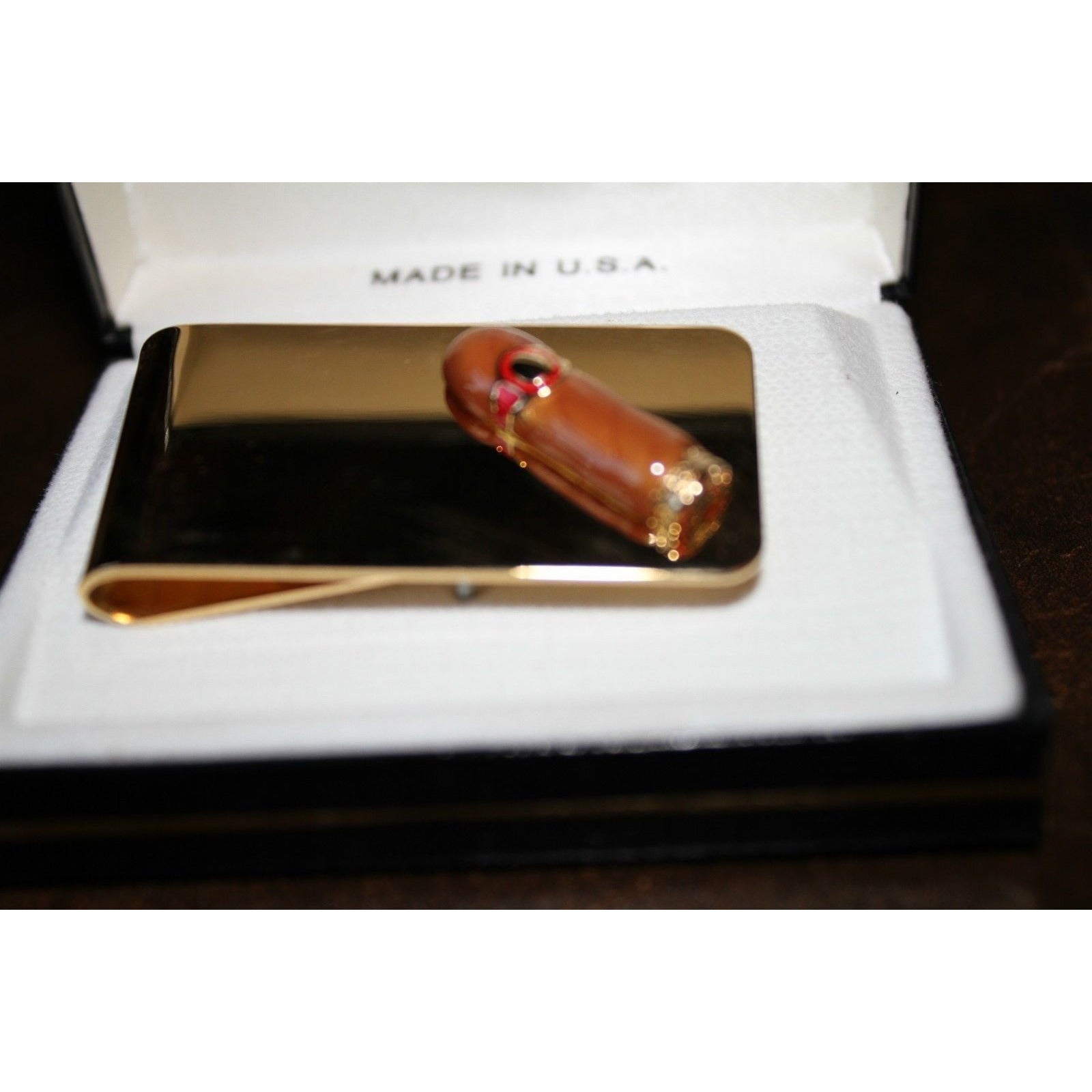 cigar money clip made in U.S.A.