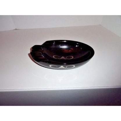 CAO Black  3 Cigar Bowl Ashtray -- BRAND NEW IN BOX