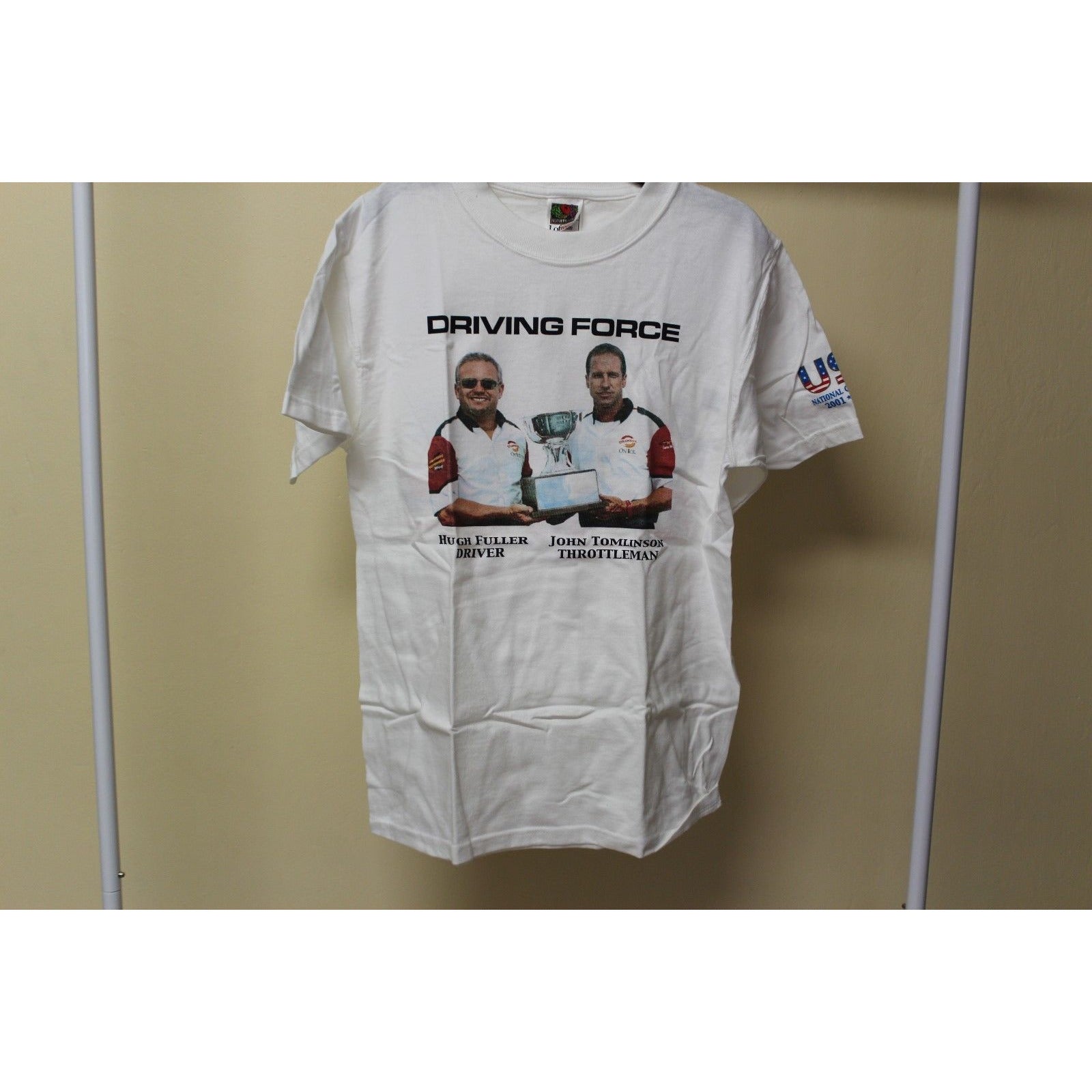 Fruit of the Loom Lofteez Driving Force Men's White Shirt