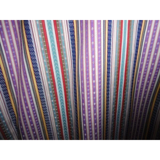 Robert Graham Fine Multicolor Stripe Shirt — Medium