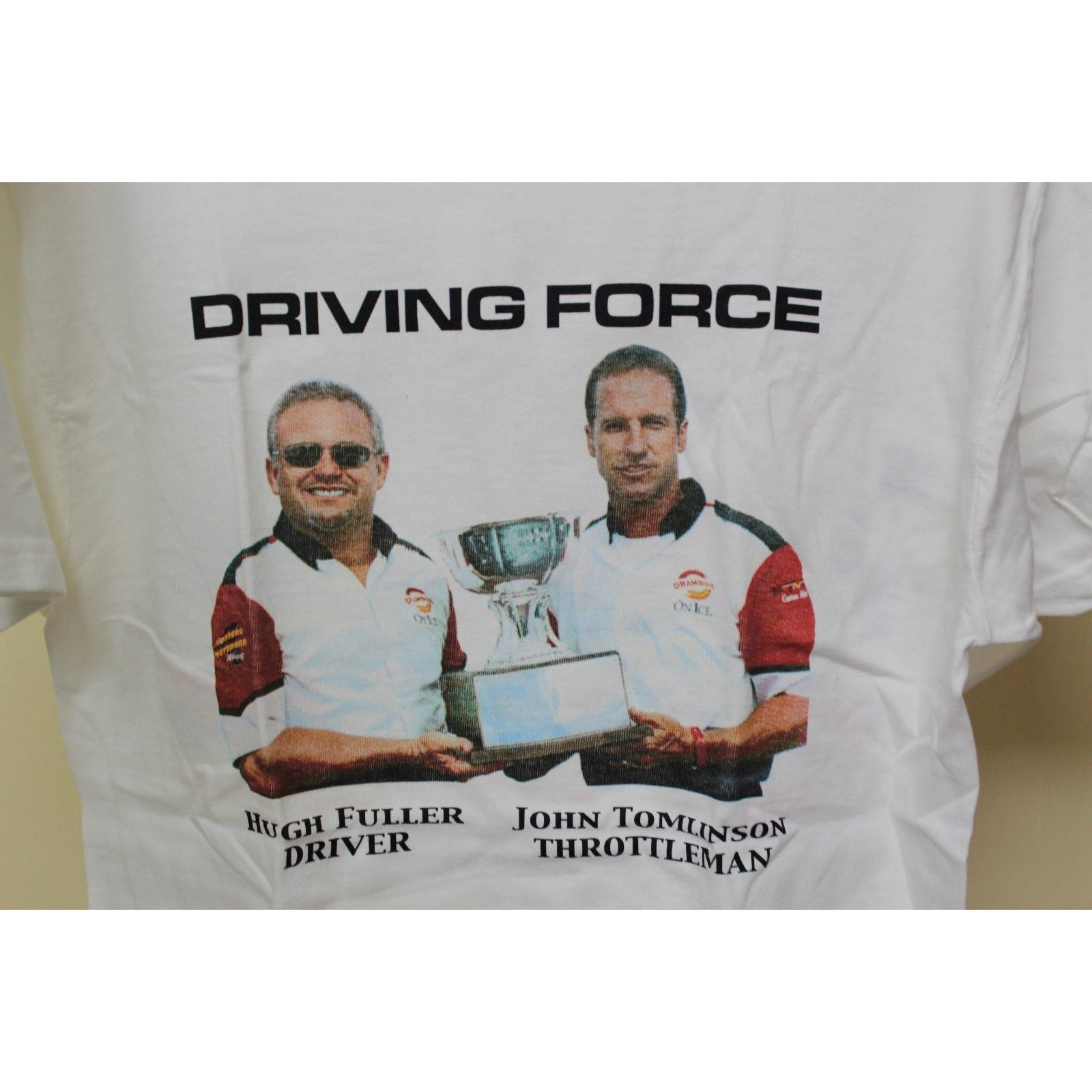 Fruit of the Loom Lofteez Driving Force Men's White Shirt