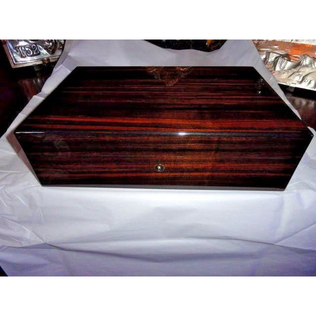 Elie Bleu Macassar Ebony Humidor 110 count