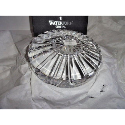 Solitaire Waterford Macanudo Crystal Solitaire Ashtray NEW!