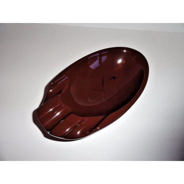 CAO Brown  3 Cigar Bowl Ashtray -- BRAND NEW IN BOX