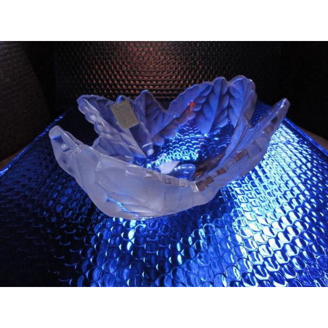 Exquisite Frosted Lalique Crystal: 'Compiegne' Bowl