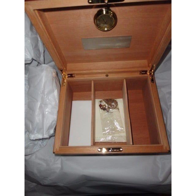 Elie Bleu Mahogany Humidor 100  Count new in original box