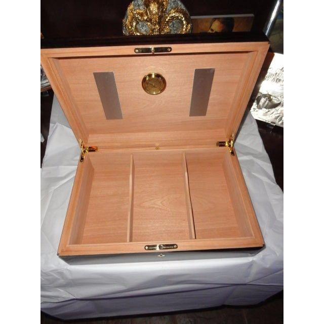 Elie Bleu Macassar Ebony Humidor 110 count