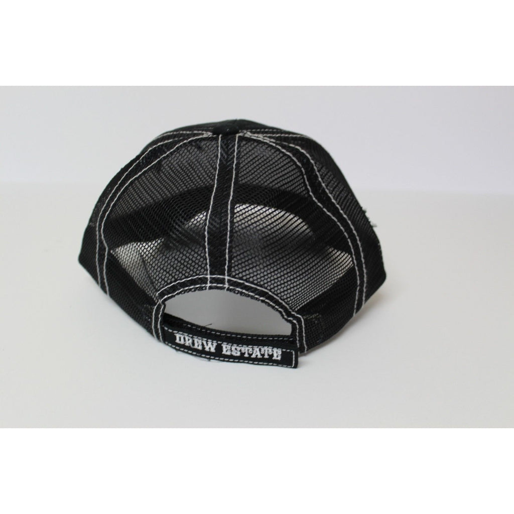 Black & Gray embroidered hat