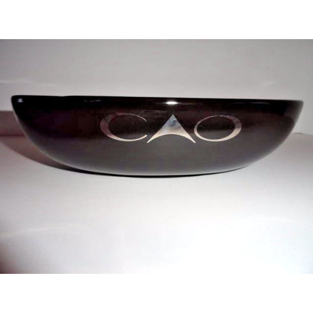 CAO Black  3 Cigar Bowl Ashtray -- BRAND NEW IN BOX