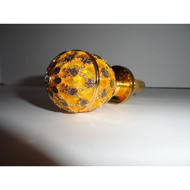 Faberge  Gold Coronation  Bottle Stopper