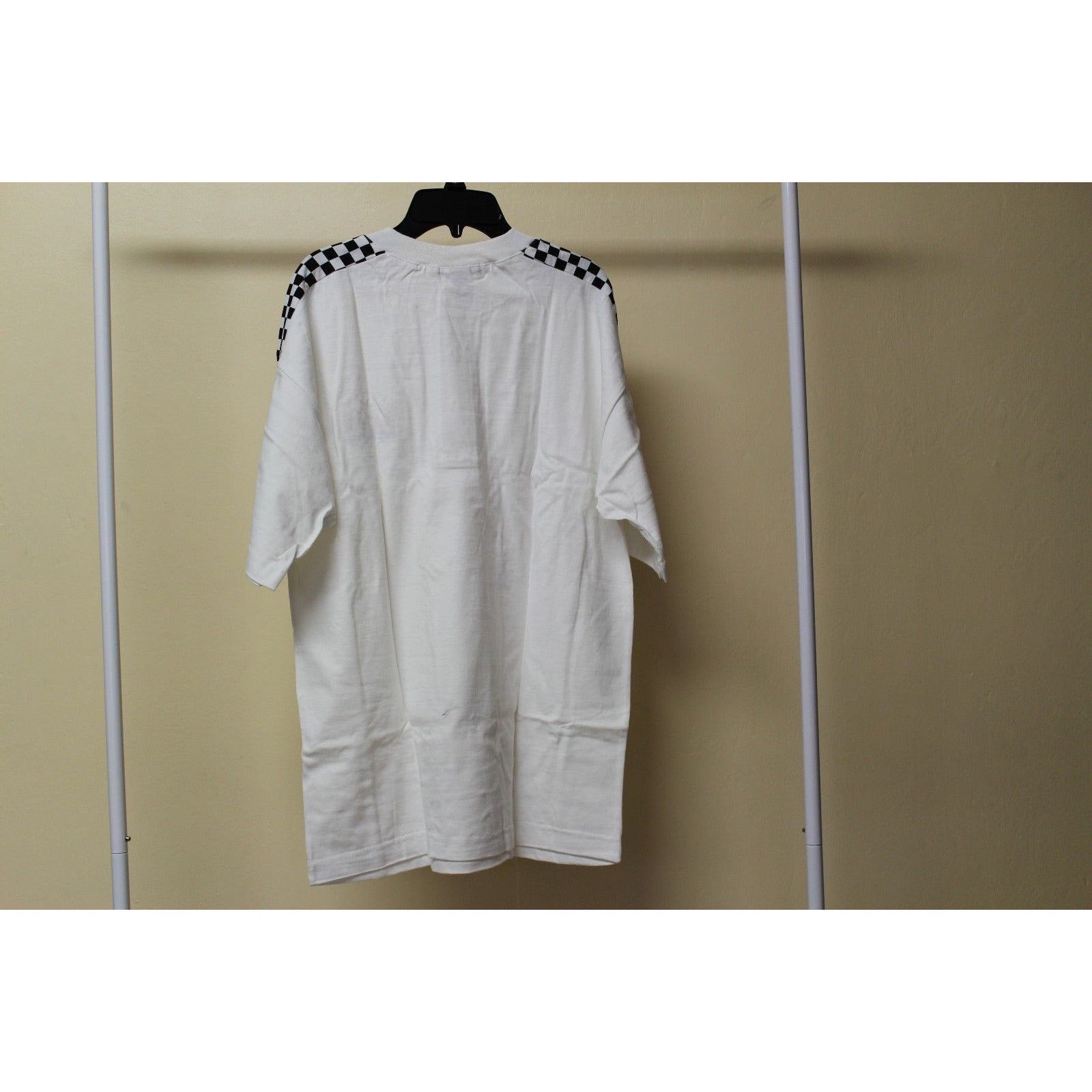 Ash City White Henley Shirt