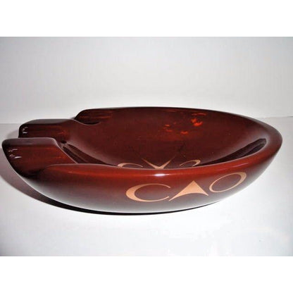 CAO Brown  3 Cigar Bowl Ashtray -- BRAND NEW IN BOX