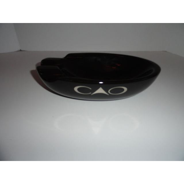 CAO Black  3 Cigar Bowl Ashtray -- BRAND NEW IN BOX