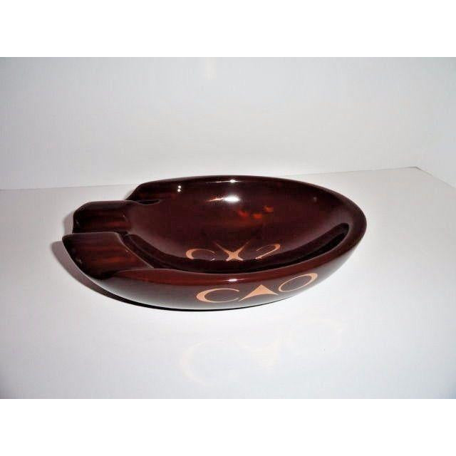 CAO Brown  3 Cigar Bowl Ashtray -- BRAND NEW IN BOX
