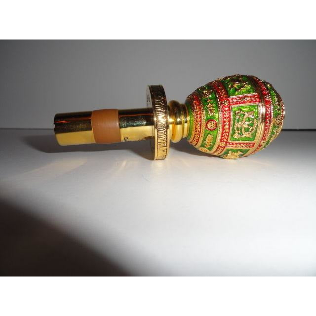 Faberge  Gold Coronation  Bottle Stopper