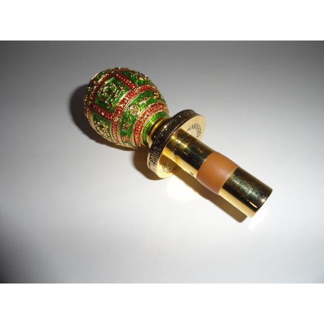 Faberge  Gold Coronation  Bottle Stopper