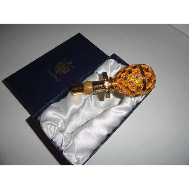 Faberge  Gold Coronation  Bottle Stopper