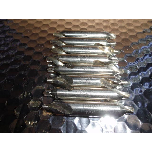 combined drill & countersink box of 8