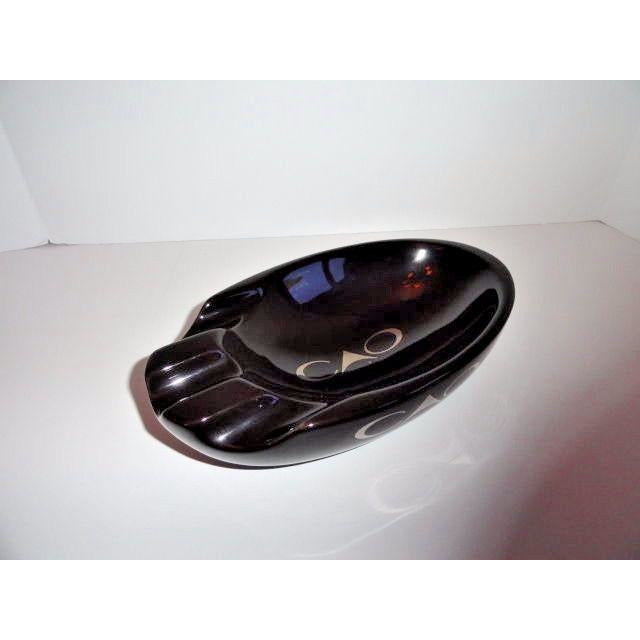 CAO Black  3 Cigar Bowl Ashtray -- BRAND NEW IN BOX