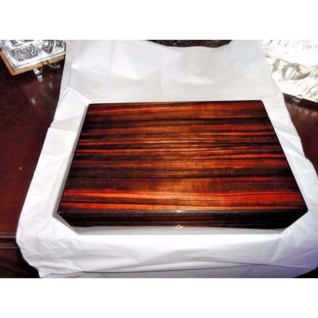 Elie Bleu Macassar Ebony Humidor 110 count