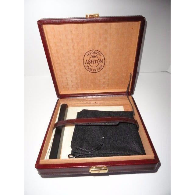 ashton leather travel  humidor