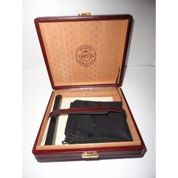 ashton leather travel  humidor