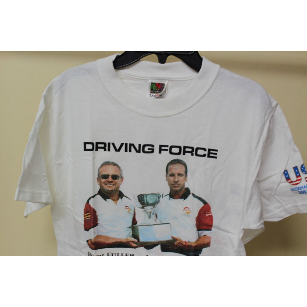 Fruit of the Loom Lofteez Driving Force Men's White Shirt