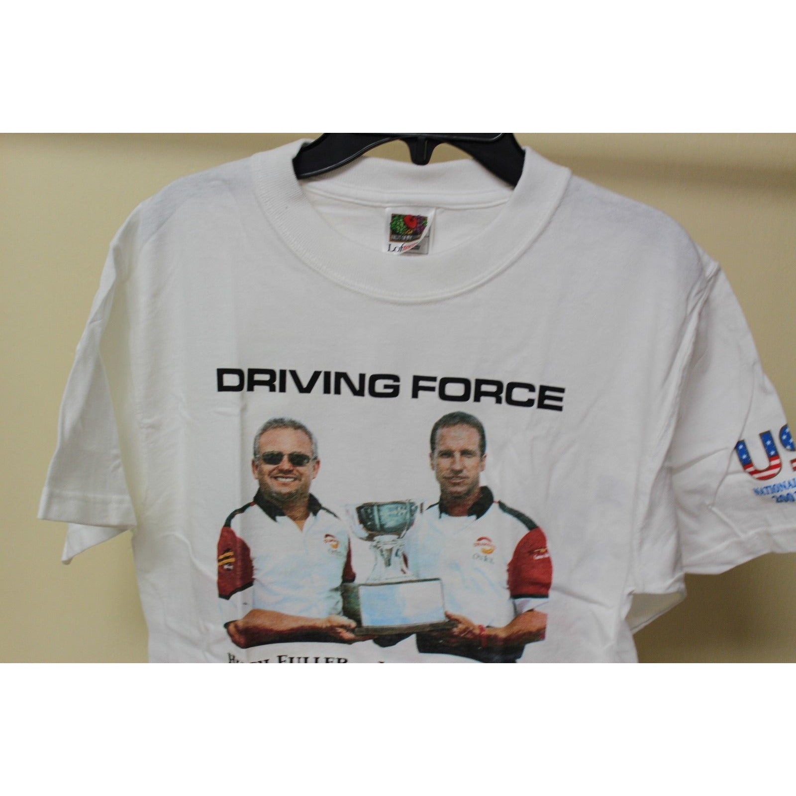 Fruit of the Loom Lofteez Driving Force Men's White Shirt