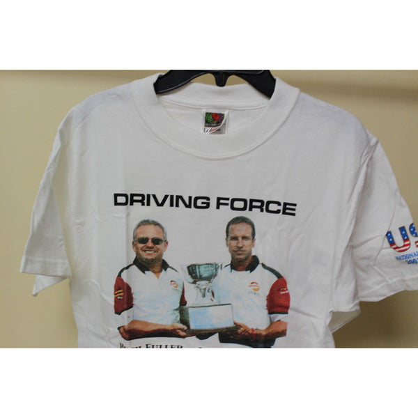 Fruit of the Loom Lofteez Driving Force Men's White Shirt