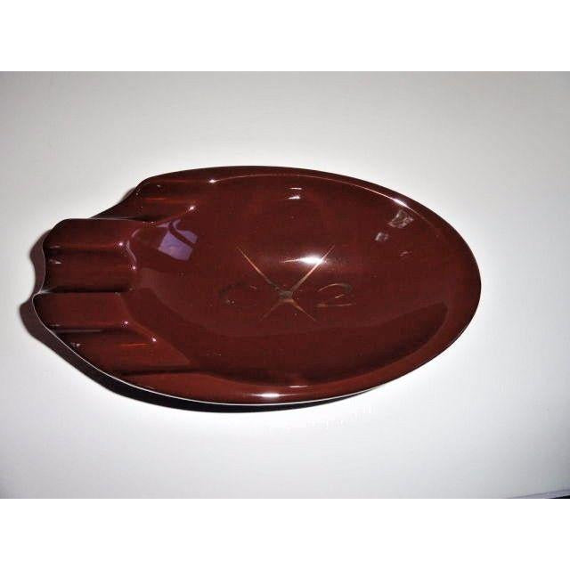CAO Brown  3 Cigar Bowl Ashtray -- BRAND NEW IN BOX
