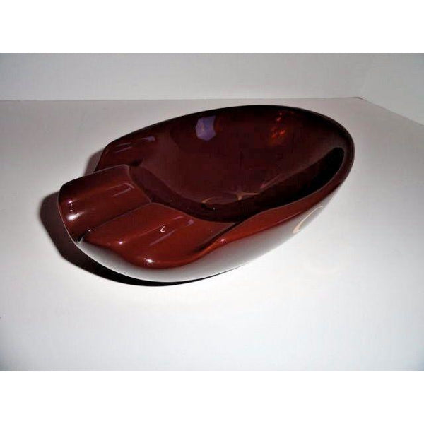 CAO Brown  3 Cigar Bowl Ashtray -- BRAND NEW IN BOX