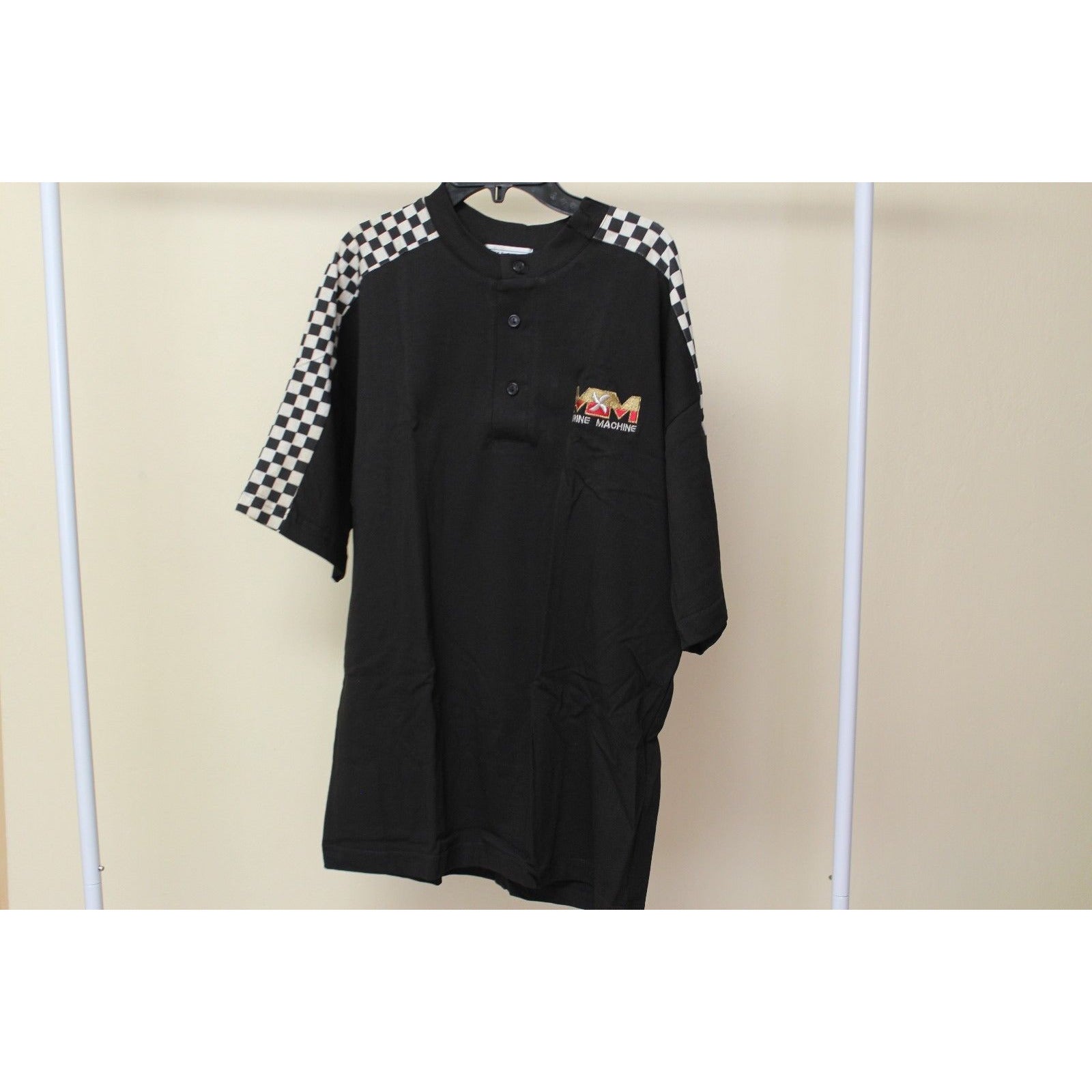 Ash City Black Henley Shirt
