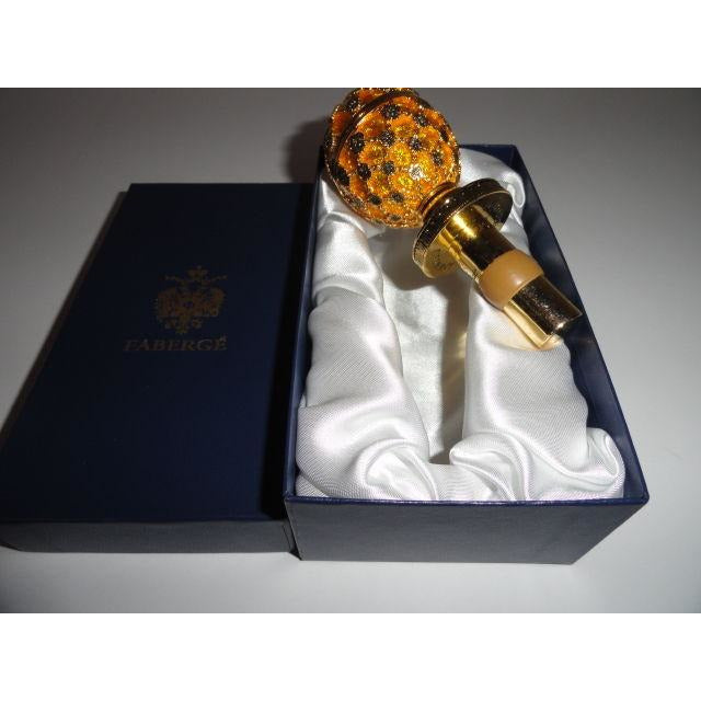 Faberge  Gold Coronation  Bottle Stopper