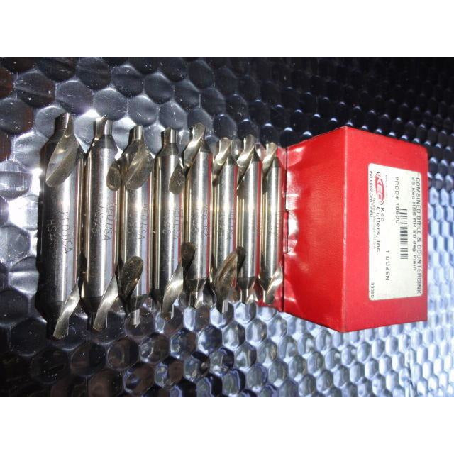 combined drill & countersink box of 8