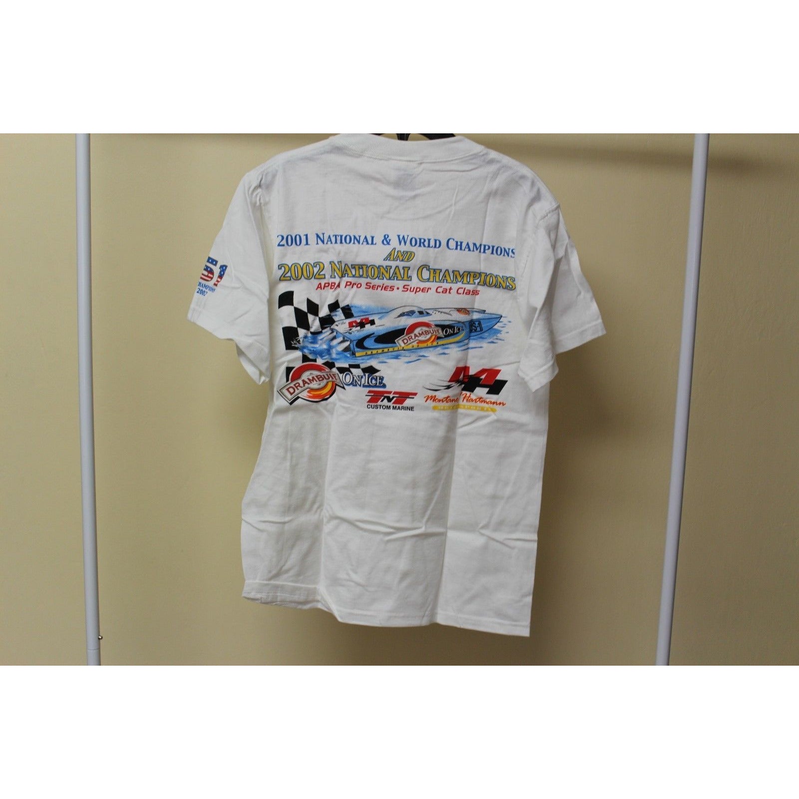 Fruit of the Loom Lofteez Driving Force Men's White Shirt