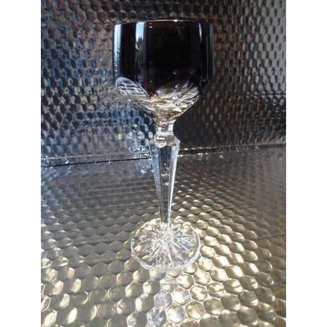 Faberge Lausanne Purple Liqueur Glass