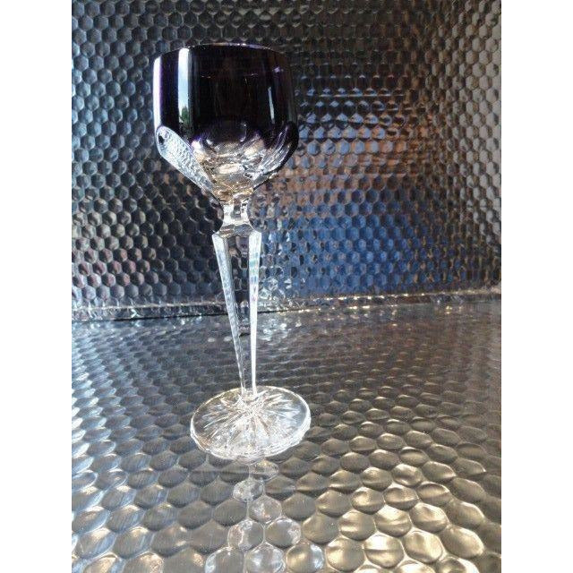 Faberge Lausanne Purple Liqueur Glass