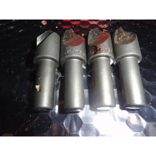 KEO High Speed Steel Countersink,1 FL,82 Deg,3/4,HSS,Uncoated, 53348 Box of 4