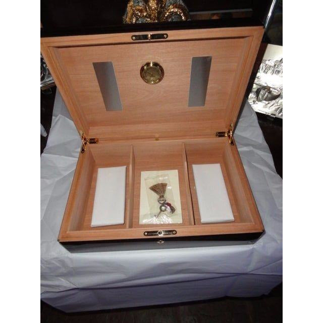 Elie Bleu Macassar Ebony Humidor 110 count