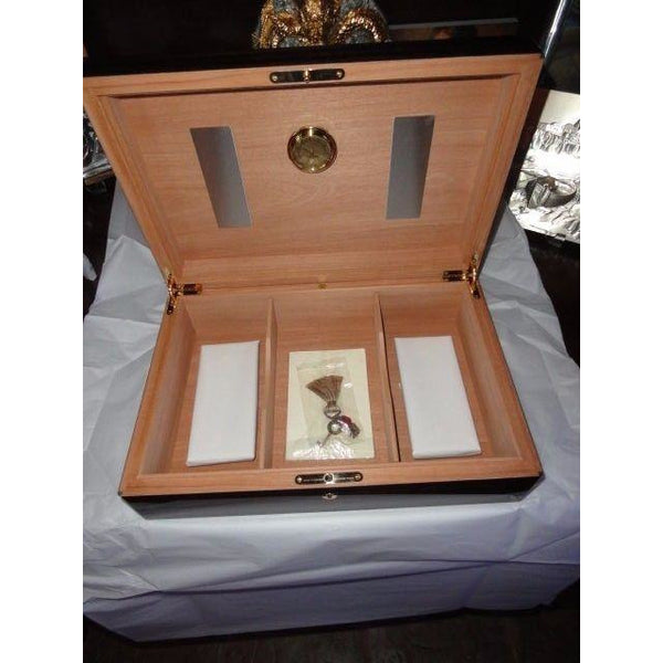Elie Bleu Macassar Ebony Humidor 110 count