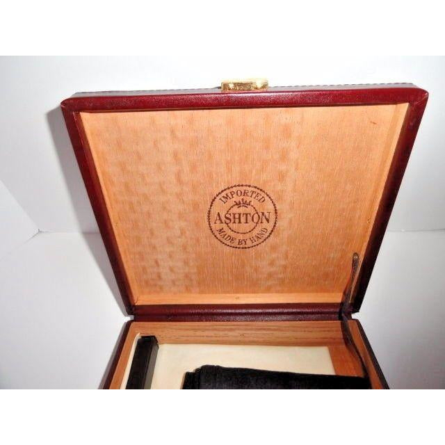ashton leather travel  humidor