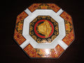 Versace Porcelain Medusa Ashtray 9”
