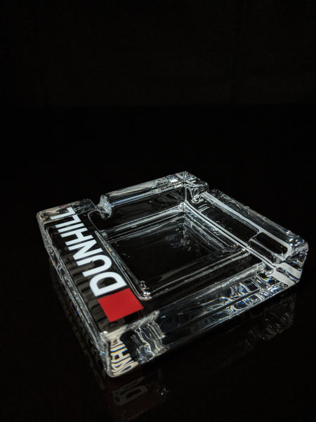 Dunhill Square Glass Ashtray