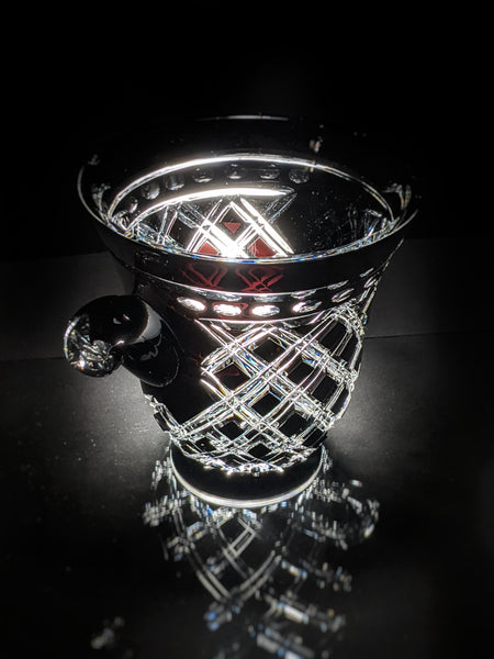 Black Crystal Champagne Ice bucket without  the original box