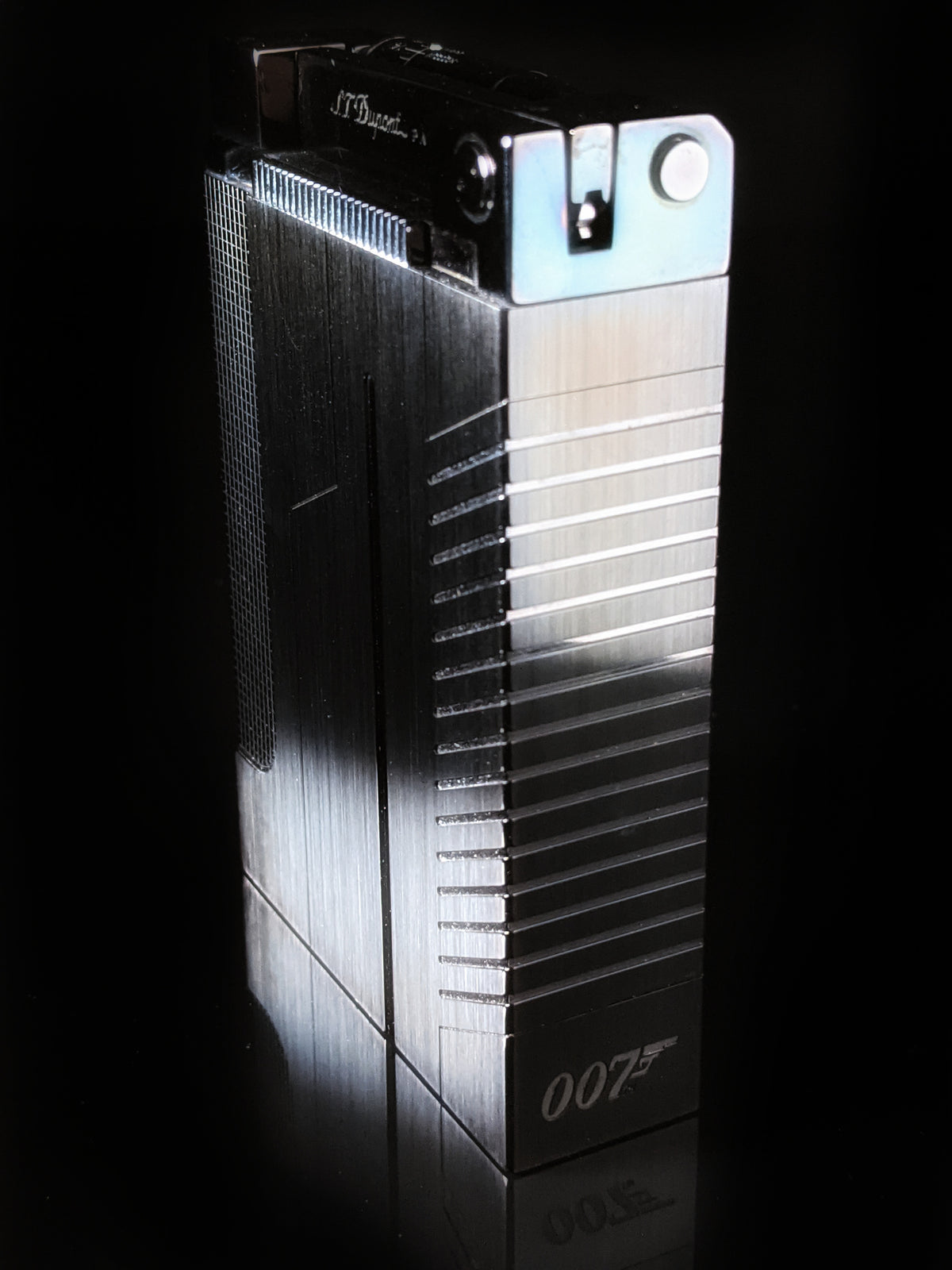 S.T. Dupont James Bond 007 Black Gunmetal Table Lighter
