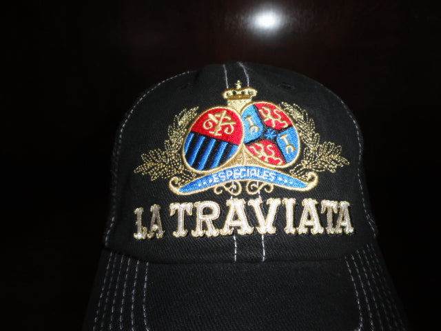 CAO LA TRAVIATA BLACK  LOGO  CAP NEW