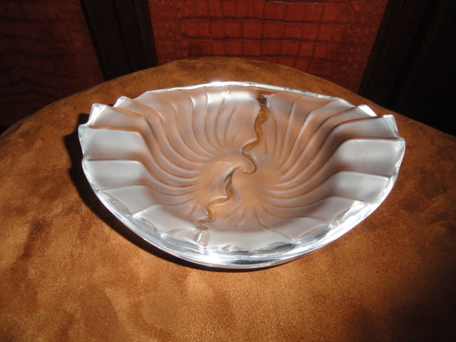 Lalique Nancy Cendrier Bowl Ashtray. # 001